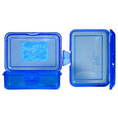 Blue Transparent Lunch Box