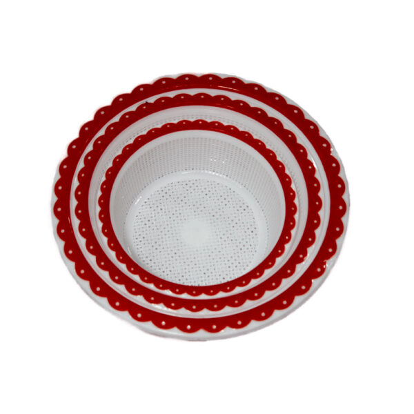 Set Of 3 Piece Fruit Or Vegetable Basket - Image 2
