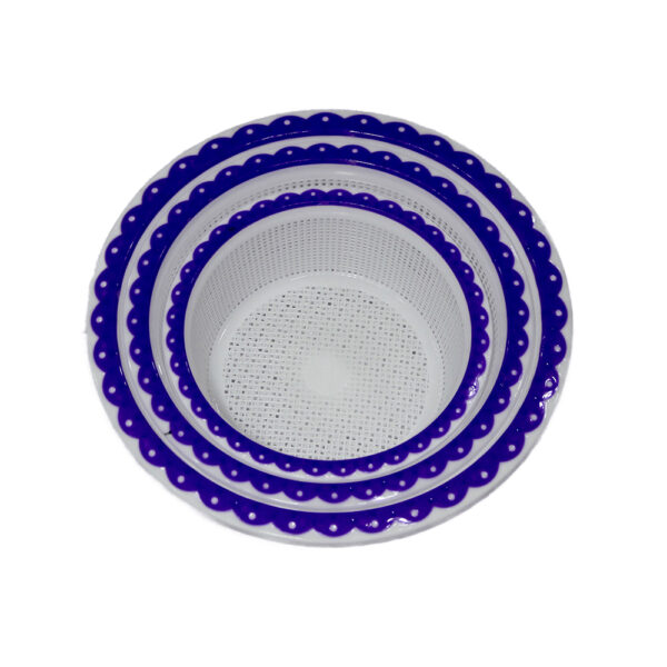 Set Of 3 Piece Fruit Or Vegetable Basket - Image 3