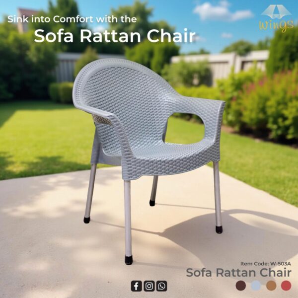 Chair sofa rattan