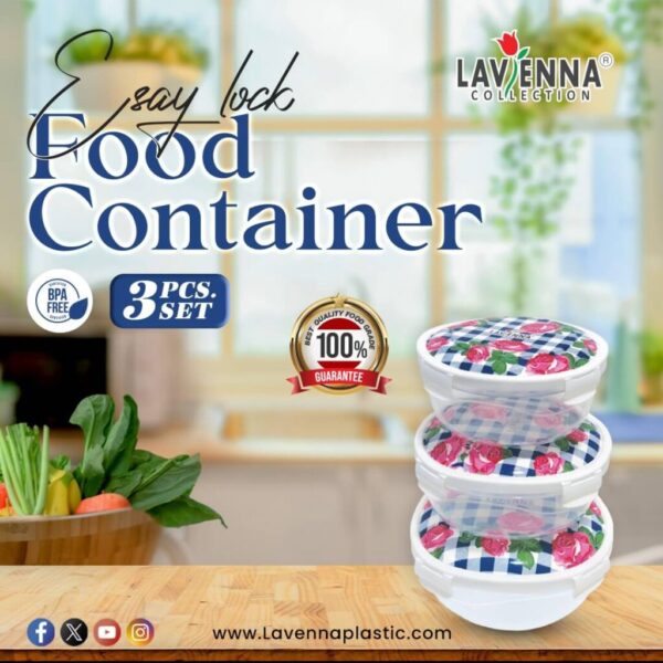 Easy Lock Food Container
