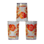 Flower Plastic Glass