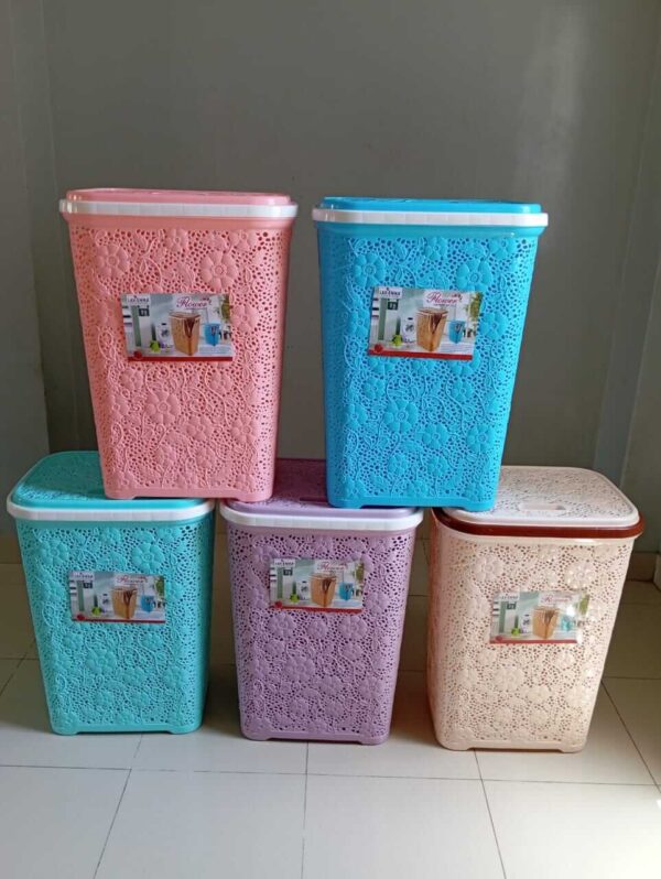 Flower Laundry Basket - Image 2