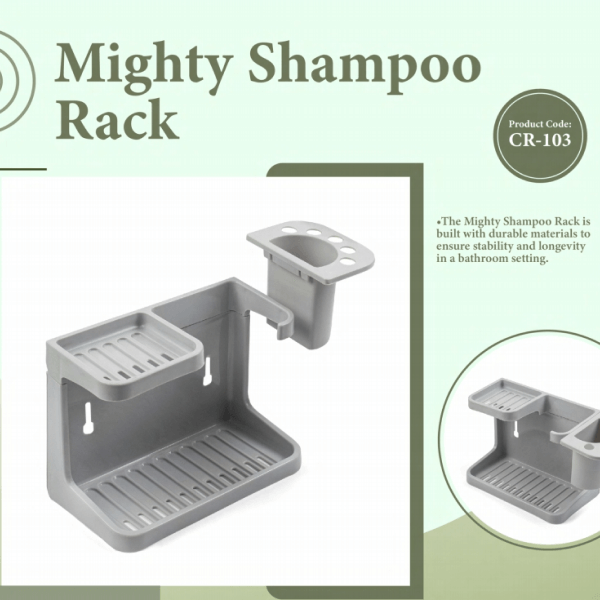 Mighty Shampoo Rack