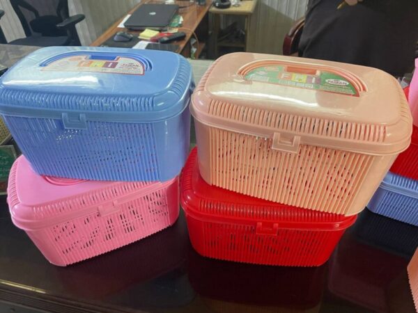 Multipurpose Basket w Lid #5