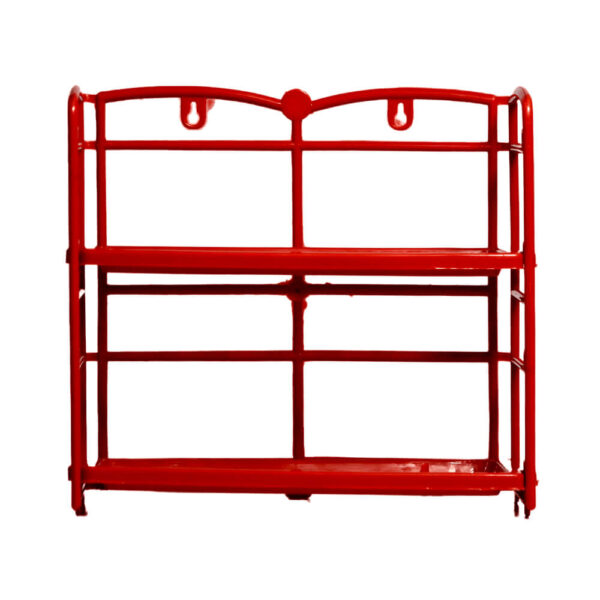 Two Layer Plastic Bathroom Corner Rack