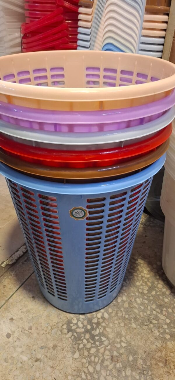 Laundry basket round shape - Image 2