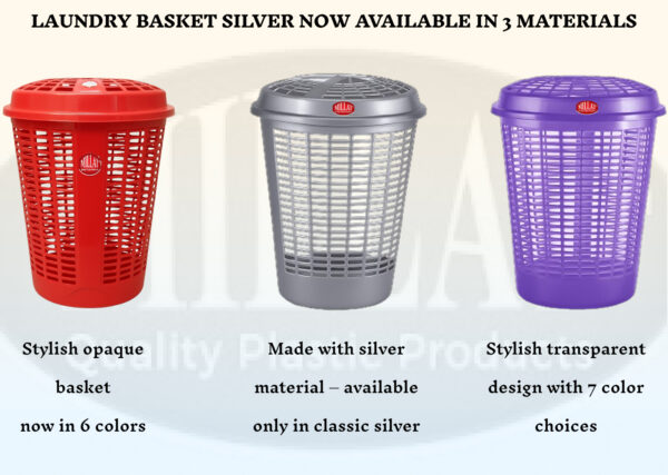 Laundry basket round shape