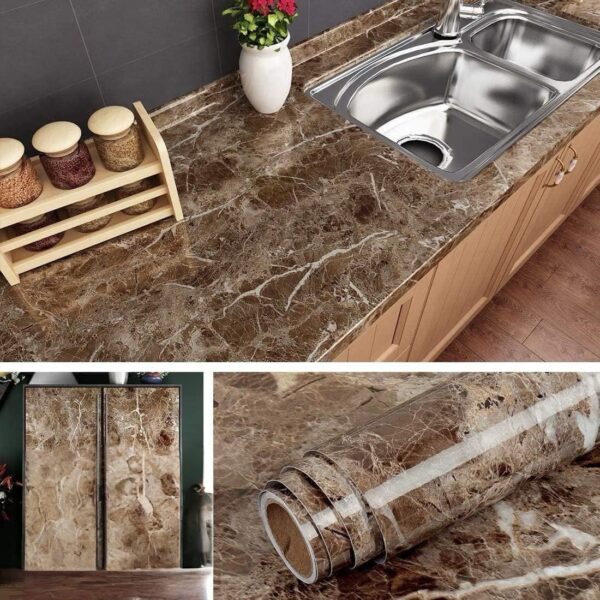 Adhesive marble sheets (2meters)