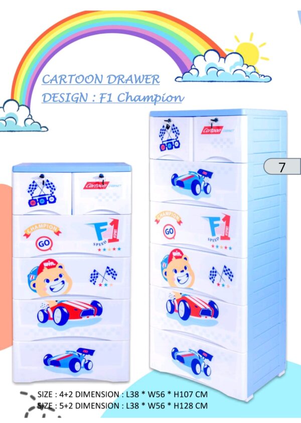 Cartoon Drawers (F1 champion 🏆)