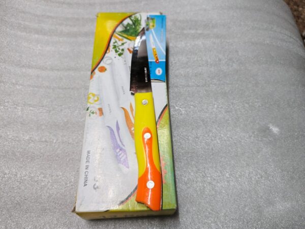 Knife (yellow & orange )