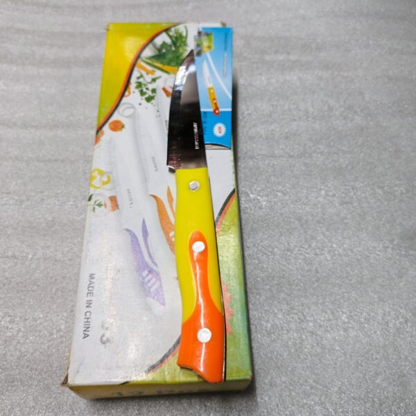 Knife (yellow & orange )