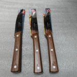 Chefs knife (long brown handle)